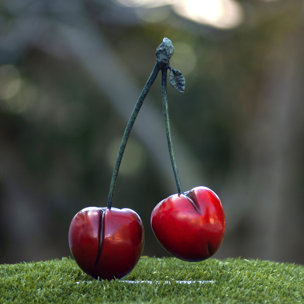 Cherries Sculpture