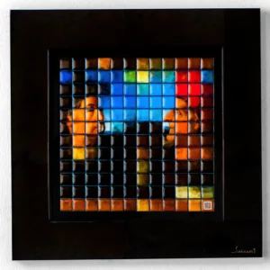 Pixelated Mosaic Art