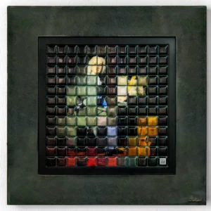 Pixelated Mosaic Art