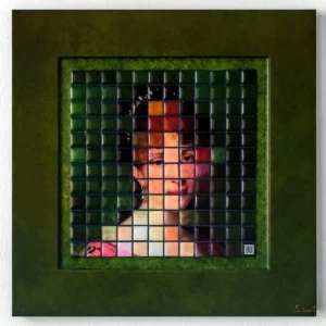 Pixelated Mosaic Art