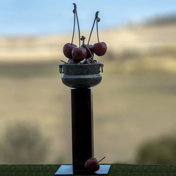 Cherries Sculpture