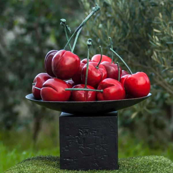 Cherries Sculpture