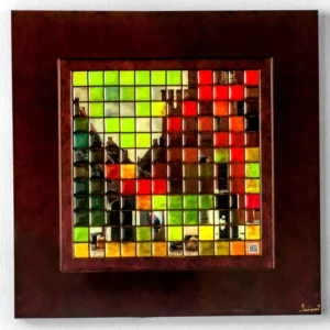 Pixelated Mosaic Art