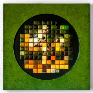 Pixelated Mosaic Art