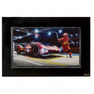 Pit Stop Perspective: Ferrari in Action Artwork