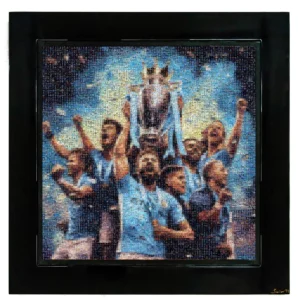 Man City Glorious Triumph Artwork