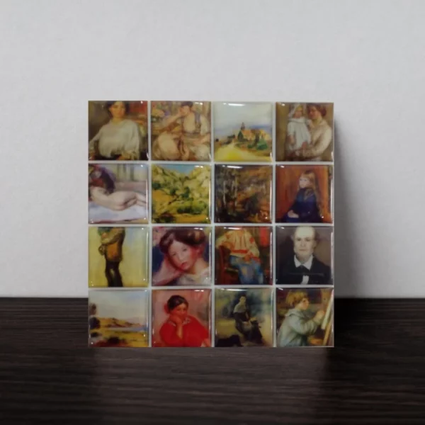 Arty Mosaic Coasters | Renoir 07/200