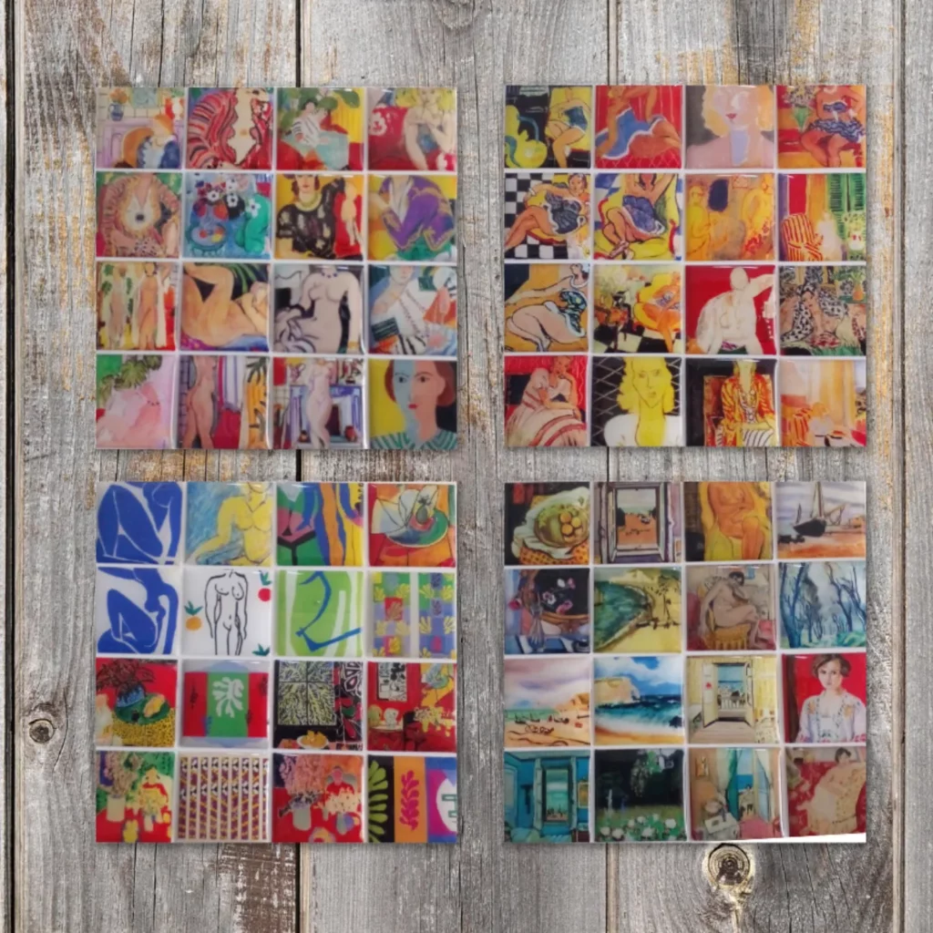 Set of 4 Mosaic Coasters