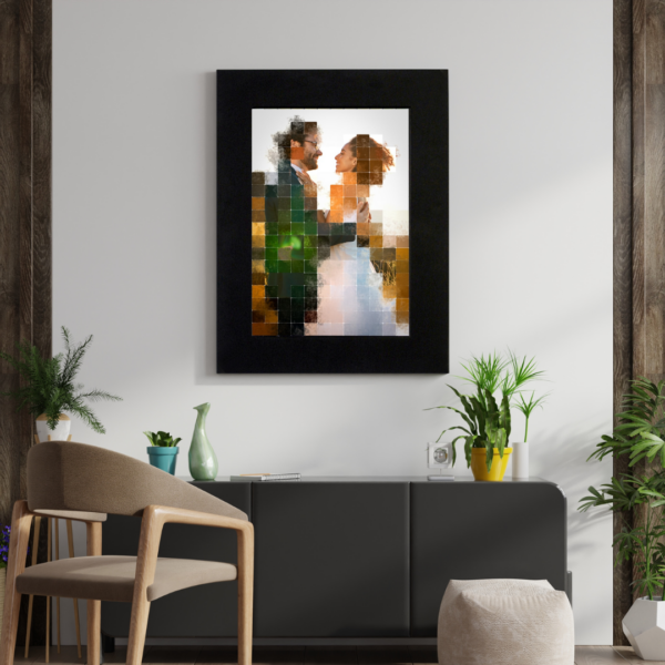 Custom Pixelated Mosaics