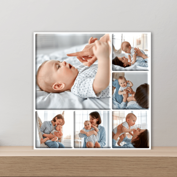 Custom Arty Mosaic Coasters & Personalized Collectibles