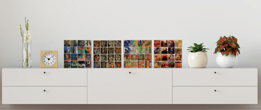 Arty Mosaic Coasters